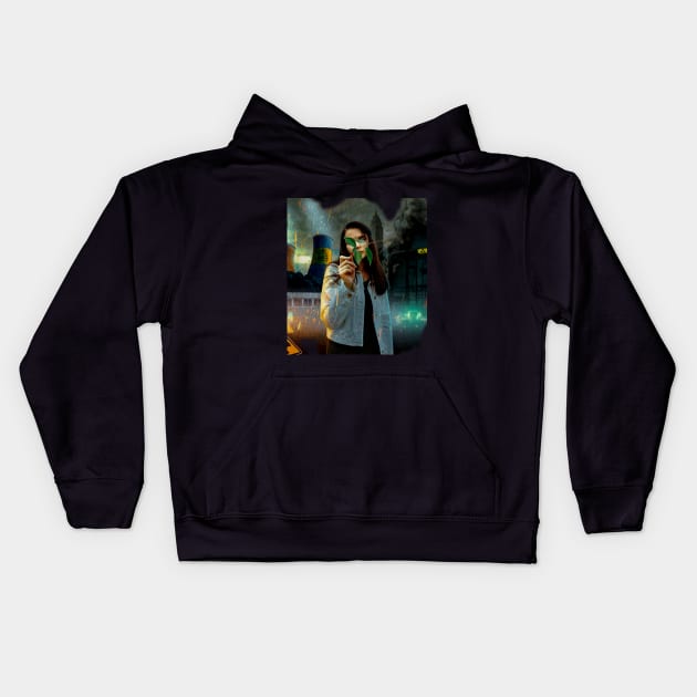 SF SF Kids Hoodie by Artstati